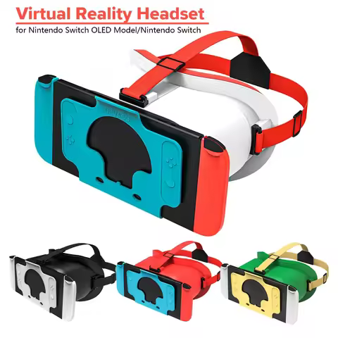 VR Headset for Nintendo Switch OLED Model/Nintendo Switch 3D VR Virtual Reality Headset Glasses Swit