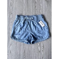 Girls' cotton jean shorts exported from Vietnam _Size 5-6t, 7-8t, 8-9t (xs s m)