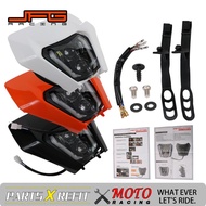 JFG RACING JFG ไฟหน้ารถจักรยานยนต์สากลแข่งรถพร้อมไฟเลี้ยวสำหรับ KTM KMX XR200 CRF150L อุปกรณ์เสริมจั