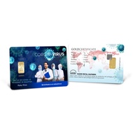 Public Gold LBMA Bullion Bar 1g (Au 999.9) - COVID-19 [GET FREE MYSTERY GIFT]