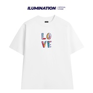 LO VE unisex loose-form long-sleeved T-shirt, LOVE loose-form men's and women's T-shirt - LOVE01