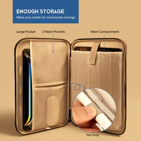 Waterproof Shockproof Handle Bag Laptop Sleeve Case for Macbook Air Pro11 13 Inch M4 M3 M5 Chip Mac 