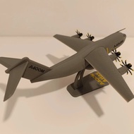 Cuero A400M Atlas Kit Card Military Aircraft Transport DIY Model Kit 3D Multi Color