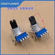 2Piece RK11 Type 4Pins Single Vertical Rotary Potentiometer B10K B103 Mixer Audio Volume Amplifier H