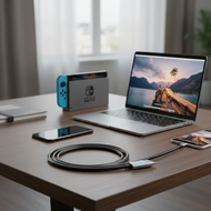 4K@60Hz/30Hz USB CHDMI,,。  Penyesuai USB C ke HDMI 4K@60hz/30hz Penukar Kelajuan Ultra untuk Telefon