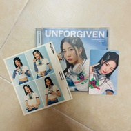 le sserafim 日專 專輯 unforgiven kazuha