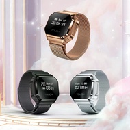 2026 New Smart Watch Ring 0.49" OLED Screen Heart Rate Blood Oxygen Sleep Health Monitoring Waterpro