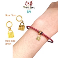 Wing Sing 可爱哆啦916吊坠 Loket Sanrio PDR Charms Emas 916 Cutie 916 PDR Pendant