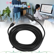 ARMARIO Active USB Extender, Stable Connection 33FT Length USB Extension Cable, Practical High Perfo