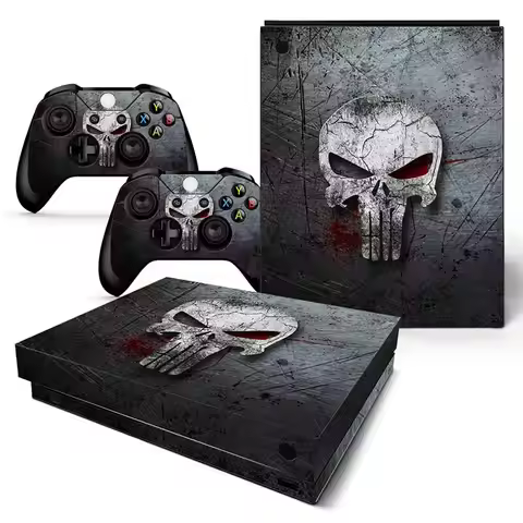 skin Sticker Decal For Xbox One X Console and 2 Controllers For Xbox One X Skins Stickers Vinyl