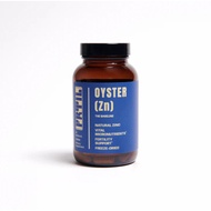 FRTIL Oyster (Zn) Natural Zinc Supplement - Freeze-Dried Oyster Meat & Zinc Glycinate (90 Capsules)