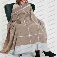 Plaid H Blanket Designer Brand Cashmere Blanket For Beds Sofa Fleece Knitted Wool Blanket Home Office Nap Throw Portable Scarf
