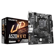 A520M K V2 (rev. 1.0)GIGABYTE A520M K V2 MAINBOARD (เมนบอร์ด) AM4 สินค้าใหม่มือ 1 ประกันศูนย์ไทย 3 ป