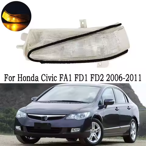 Car Accessories Car LED Rearview Mirror Lights Mirror Signal Side Mirror Turn Signal Lamp For Honda 