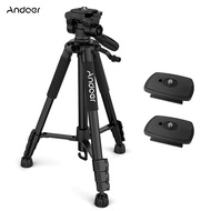 Andoer TTT-663N 57.5inch Travel Lightweight Camera Tripod Stand Phone REFG1