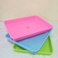 Baki Tray Nampan Segi Kotak Jumbo Besar Plastik Tantos Saji Makanan Nampan Plastik Awet Kuat Tebal T