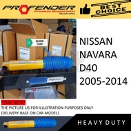 PROFENDER ABSORBER 100% HEAVY DUTY - NISSAN NAVARA D40 (2005-2014) ( 100% MADE IN THAILAND NON ADJUS