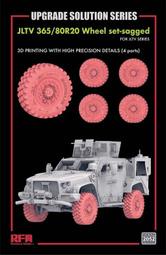 RFM麥田 1/35 美國 JLTV戰術輪車 3D升級輪胎 RM2052 售價520