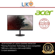 LIKO ACER NITRO/XV240Y 24" IPS 165HZ INPUT FULL HD DP / AUDIO OUTPUT GAMING MONITOR