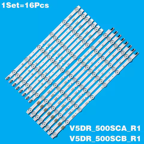 New LED Strip V5DR_500SCB_R1 V5DR_500SCA_R1 BN96-38480A BN96-38479A 50'' TV UE50JU6850 UE50JU6800K U