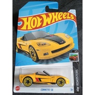 HOT WHEELS CORVETTE C6 YELLOW YELLO