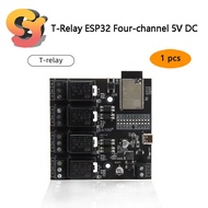 [Ready Stock Supply] 1pc T-Relay ESP32 Four-Channel DC 5V Relay IoT Relay