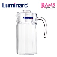 Luminarc 1& 1600ML Octime Glass Jug with Lid / Jug Air Luminarc / Luminarc High Quality Glass Jug