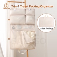 🇸🇬 SG Stock 7 in 1 Foldable Packing Cubes for Travel, Business Travel Essentials Storage Bag, Travel