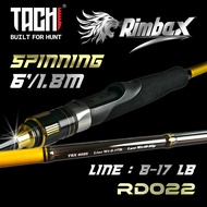 Joran TACHI Rimba X 2-Pieces Casting M/MH Power 8-17lb 10-20lb 12-25lb Medium Kolam Air Tawar Air Ma