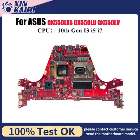 GX550LXS Laptop Motherboard For ASUS ROG Zephyrus Duo GX550LW GX550LV GX550 GX550LS GX550LU GX550LXS