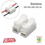 10 embedded/dominos for electrical wiring without tape
