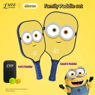 Luzz Pickleball Paddle Family Paddle set（Adult's Paddle  + Kid's Paddle ） Carbon Fiber T700 Racket