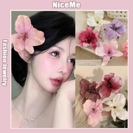 High-End Design Flower Hair Clip Seaside Holiday Style Side Bangs Hairpin Fashionable Fecorative Hai