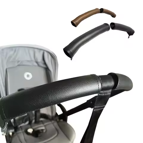 Stroller Handle Cover FIT FOR Bugaboo Bee3 Bee5 Bee+ Stroller Accessories PU Leather Cover Wagon Arm