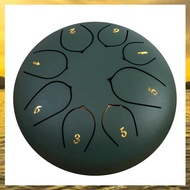 (KMTQ) Hollow Drum Six-Inch Eight-Tone Rain Drum Pleasant Sound Healing Instrument ChildrenS Hand Dr