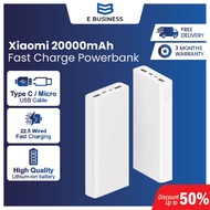 【CCC Certification】🇸🇬 Ebusiness   Xiaomi 22.5W 20000mAh Power Bank Fast Charge PowerBank USB-C