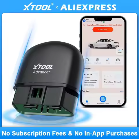 2026 XTOOL Advancer AD20 Added AI-Assisted Car Diagnostic Tools Bluetooth OBD2 Scanner On Android IO