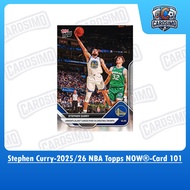 Stephen Curry -Card 101- Warriors | 2025/26 NBA Topps NOW Trading Card