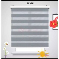 indoor Blinds (BIDAI Kain) langsir curtains /Zebra blinds
