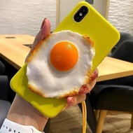 Simulated poached egg Huawei nova8/7se mobile phone case 6se5z enjoy 20se glory v30 soft 20i9x108x仿真荷包蛋华为nova8/7se手机壳6se5z畅享20se荣耀2.17