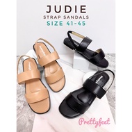 Prettyfeet JUDIE Plus Size Women Sandal - Sandal Perempuan - Size 41 to 45 (Ready Stock)