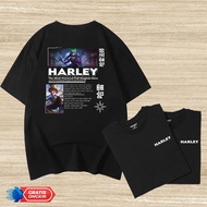 Custom Fashion - Kaos Distro Harley Mobile legends Original Second Sunday -Kaos murah mobile Promo K