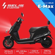 Terlaris Subsidi - SELIS Motor listrik E-Max - 1 Battery