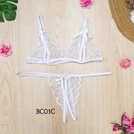 Bra Set BH CD Thong Seksi Daleman Seserahan Baju Dalam Wanita BC01