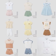 [Full Model] short sleeve Nous clothes set with 2025 pattern for boys and girls | 12A - 2Y 3Y 4Y 5Y 