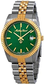 Mathey-Tissot Mathey III Quartz Green Dial Men's Watch H810BV, Green, Classic