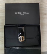 全新 GA GIORGIO ARMANI 奢華 晚宴 雙層包 手提包 手拿包 錢包 皮夾 卡片夾 包包 滿額禮 化妝包 送 小禮物