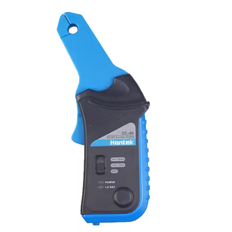 Hantek CC65 AC/DC Current Clamp Meter Transducer For Digital Multimeter Oscilloscope With BNC Plug A