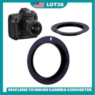 PROOCAM M42-AI Converter Lens M42 lens to Nikon Camera Camera Lens Accessories