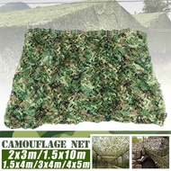 Camouflage Net Woodland Army Camo Netting Camping Sun Shelter Outdoor Tent Shade Car Cover Forest La